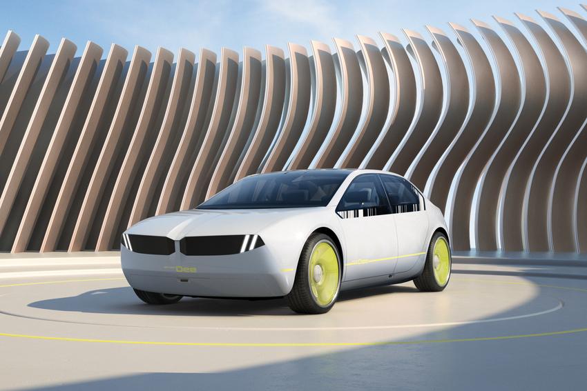 BMW 在本屆 CES 國際消費性電子展上發表 i Vision Dee 純電概念車。