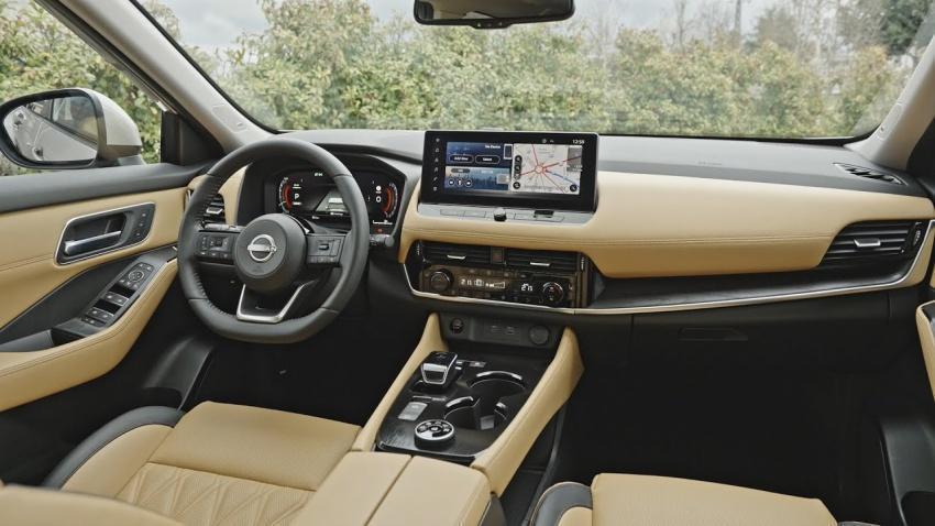 X-Trail e-Power 擁有雙 12.3 吋螢幕，並提供豐富配備。