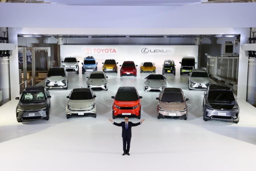 Toyota 未來電動車都將採用全新的電動車專用平台打造。