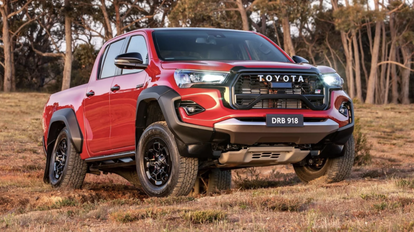 現行款澳規 Hilux GR Sport的越野造型也十分吸引人。