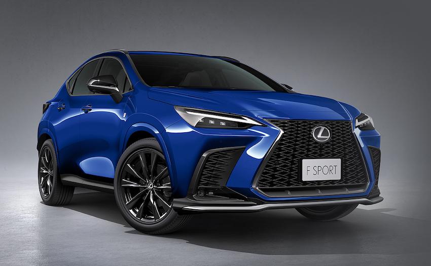 NX 450h+ F Sport 將漲價 11 萬元，增加自動停車輔助。