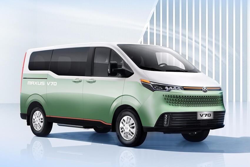上汽大通日前宣布 V70 展開預售，與福斯 ID.Buzz 相似的車頭設計也引發討論。