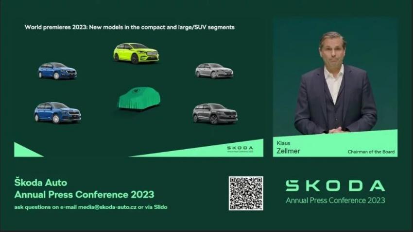 Skoda 新任執行長 Klaus Zellmer 公布今年新車規劃。