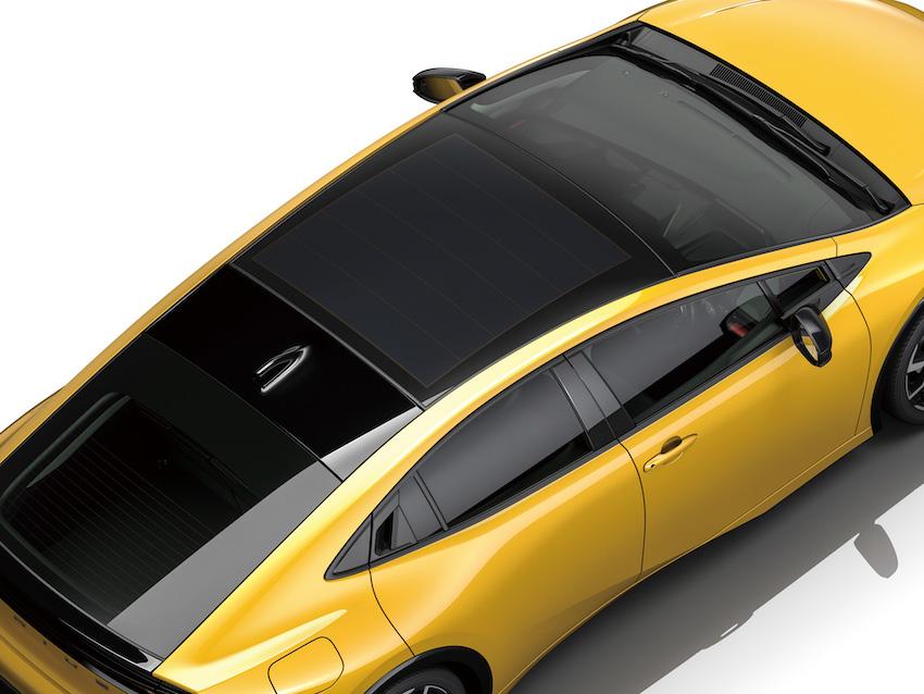 這一代的 Prius PHEV，有太陽能充電版的選項。