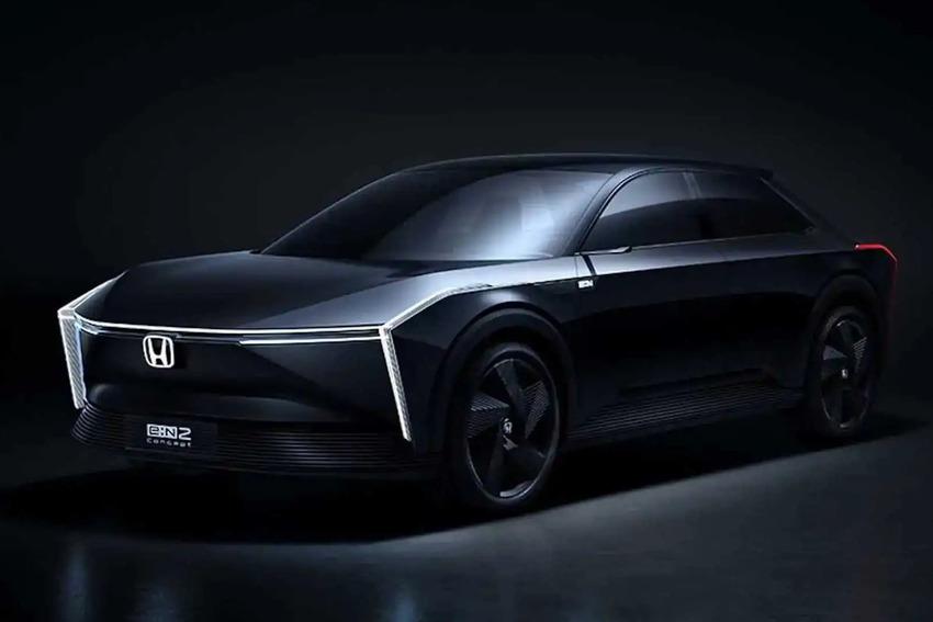 Honda 預告將在上海車展發表新款 e:N 電動原型車，實車皆相當接近量產版本。圖為 e:N2 Concept 概念車。
