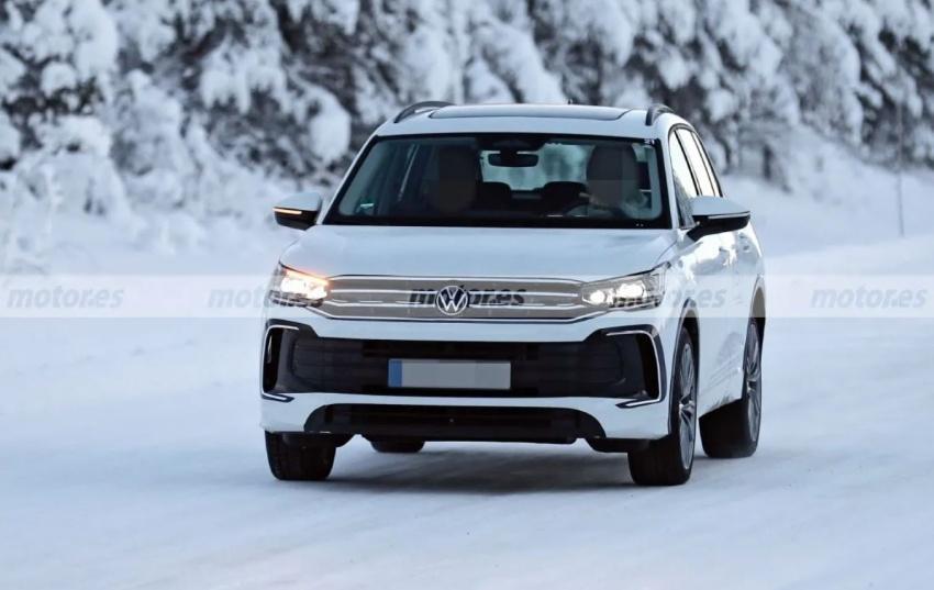 大改款 Tiguan 已經進入最終測試階段，有望在今年慕尼黑車展上首發。（圖片來源：翻攝自Motor.es）