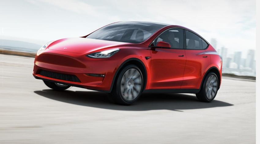 外媒推測這款 Model Y 入門車型將是搭載 4680 電池組。