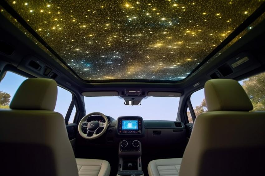Volkswagen 申請車頂蓬專利，能實現類似勞斯萊斯星空頂的效果。