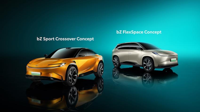 Toyota 於上海車展發表 bZ Sport Crossover Concept 與 bZ FlexSpace Concept 兩款全新概念車。