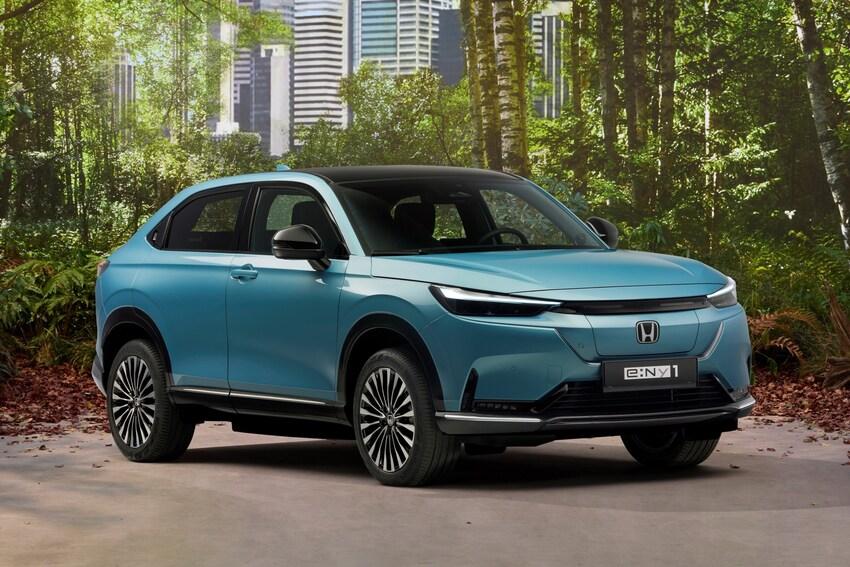 Honda 發表 e:Ny1 純電跨界休旅，強化品牌在歐洲的電動車陣容，看起來就像是電動版本的 HR-V。