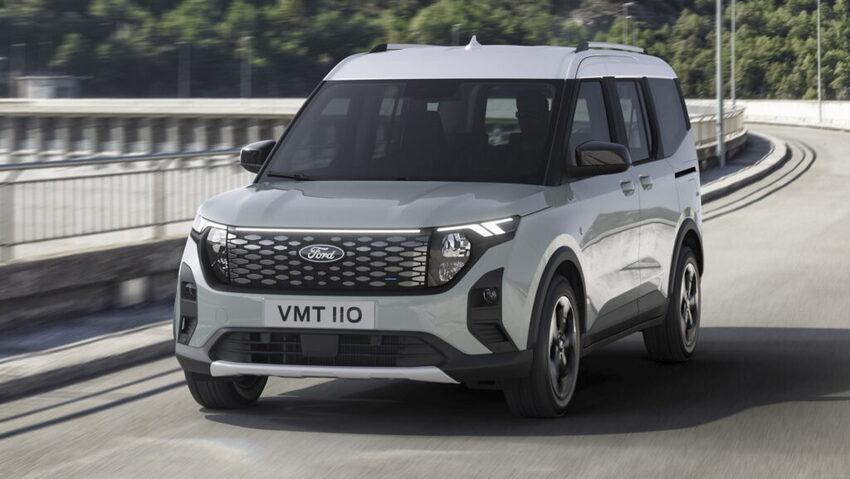 E-Tourneo Courier 採用單馬達配置，擁有 136 匹馬力輸出，快充 10 分鐘即可增加 87 公里續航力。