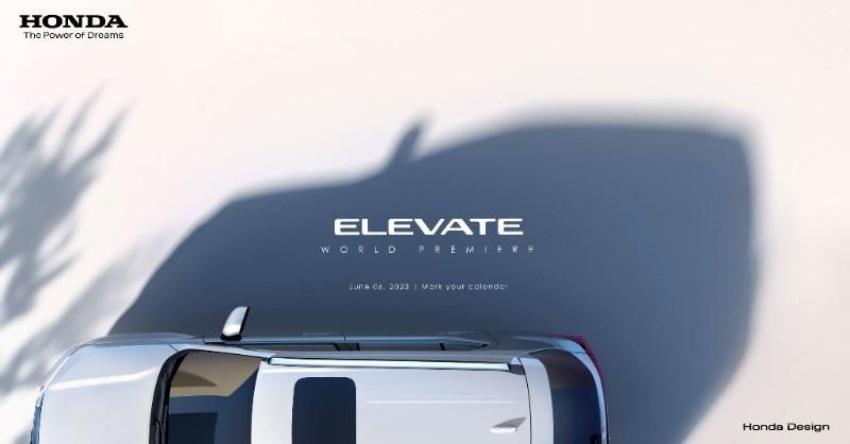 Honda 釋出全新 Elevate 休旅預告，將於 6 月 6 日全球首發。
