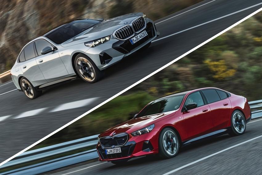 eDrive40（上）最高續航里程為 582 公里，M60 xDrive（下）則為 516 公里。