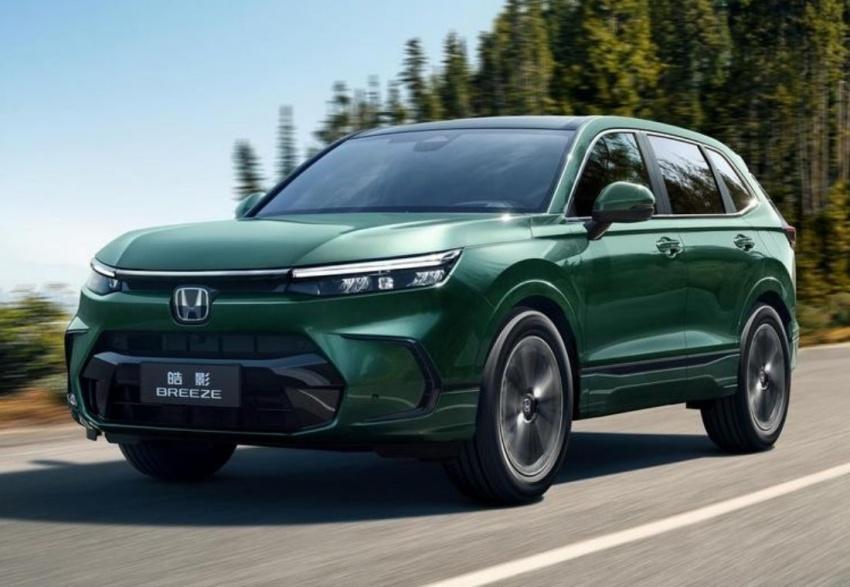 Honda 第 6 代 CR-V 雙生車 Breeze 開賣，PHEV 車型純電續航達 91 公里。
