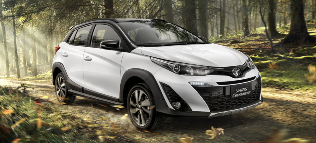 2019 年推出離地高 210mm 的 Yaris Crossover。
