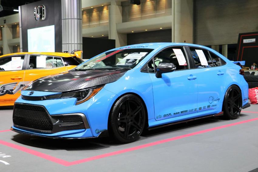 Toyota 在曼谷改裝車展推出 Corolla Altis USDM Turbo，顛覆國民房車的乖乖牌形象。