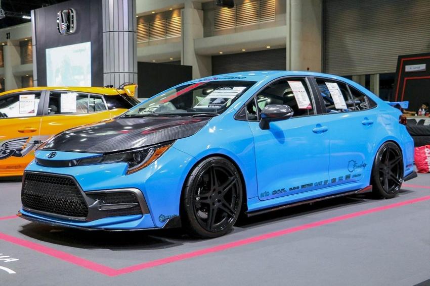 Toyota 在曼谷改裝車展推出 Corolla Altis USDM Turbo，搭載 252 匹渦輪動力。