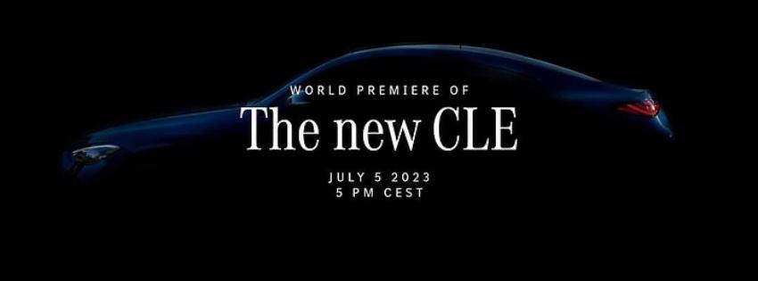 Mercedes-Benz 全新車系 CLE 預告，將於 7 月 5 日正式發表。