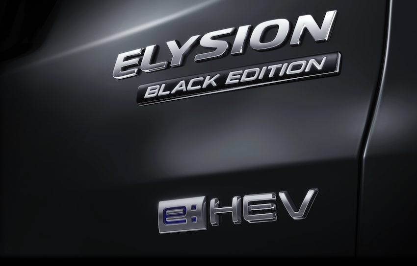 車尾有 Black Edition 銘牌，凸顯不同之處。