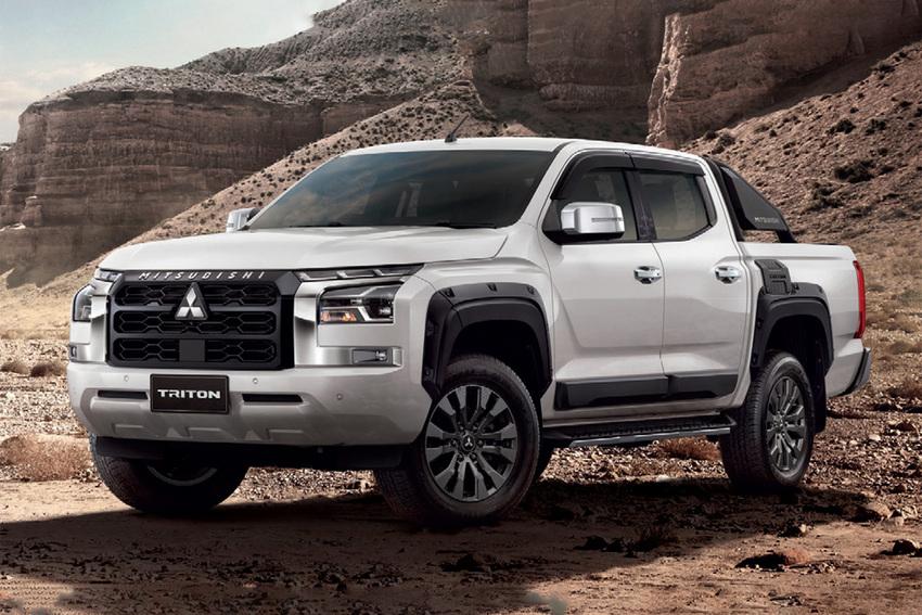 Mitsubishi 發表大改款 Triton，向 Toyota Hilux 發起挑戰。