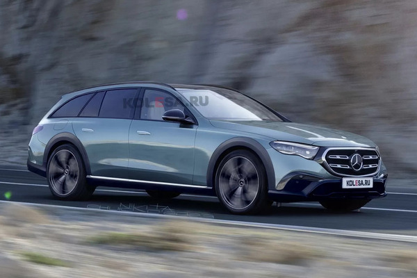 賓士 E-Class 旅行車跨界變身越野跑旅！原廠預告 9 月正式現身