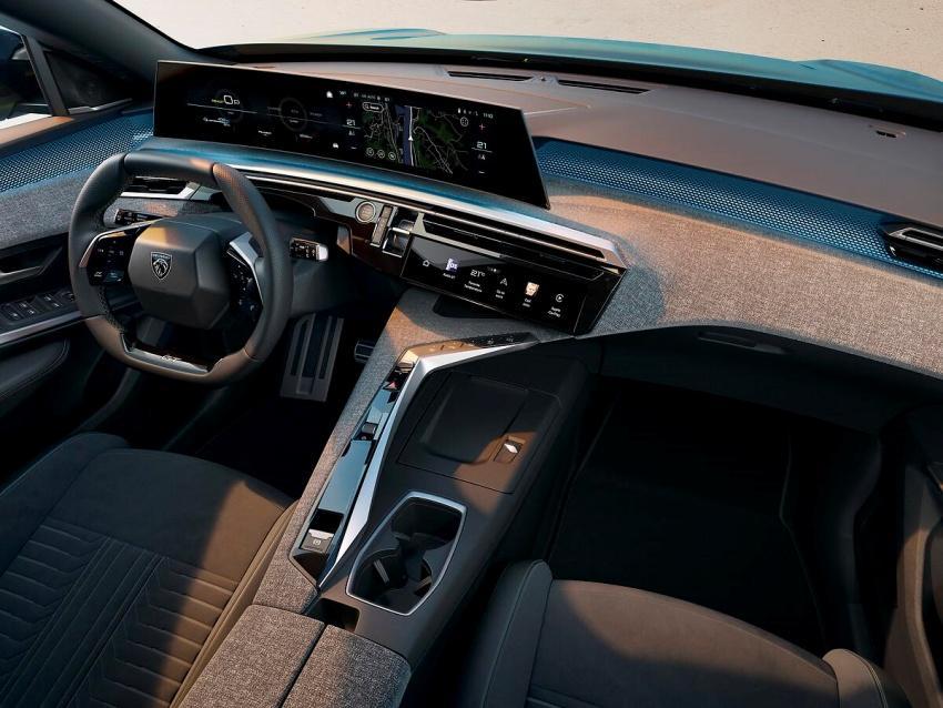 Peugeot 全新 3008 休旅的內裝廠圖釋出，擁有高科技氛圍。