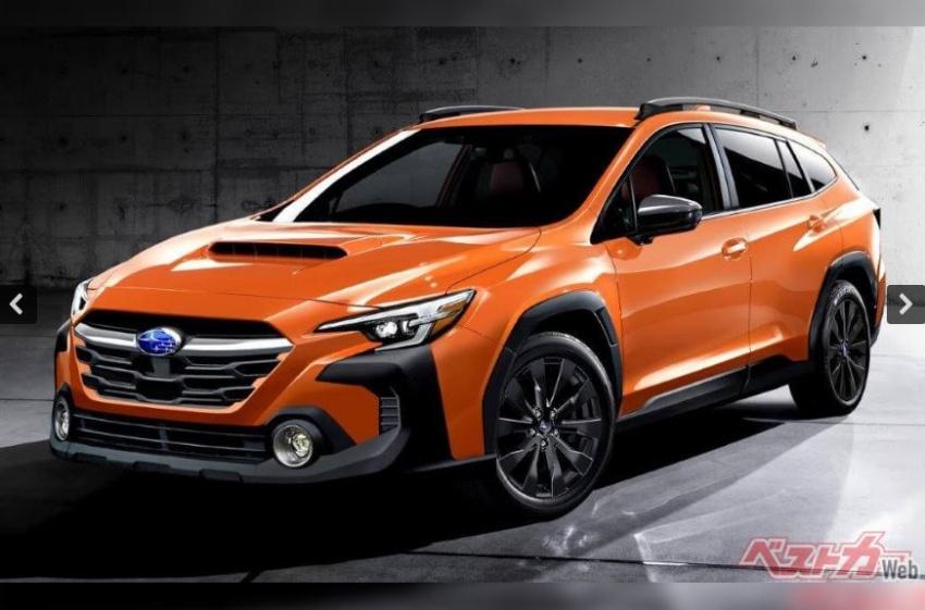 Subaru Layback 預計在今年 Japan Mobility Show（原稱東京車展）上發表。圖為預想圖。