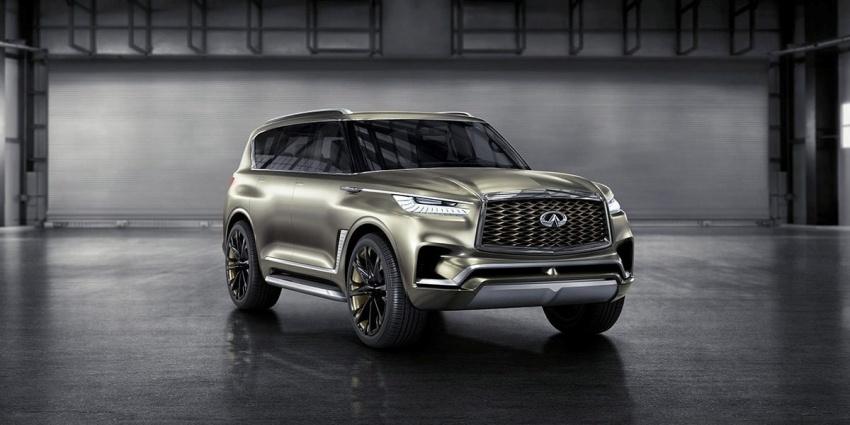 QX80 量產將承襲 QX80 Monograph Concept 概念車設計。