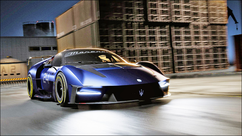 Maserati MCXtrema在2023年蒙特雷汽車週的鶉園賽車大會首度亮相。