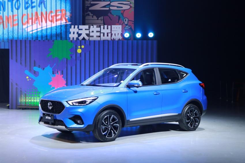 MG ZS 首批配額為 300 輛，預計 9 月中就會交車。