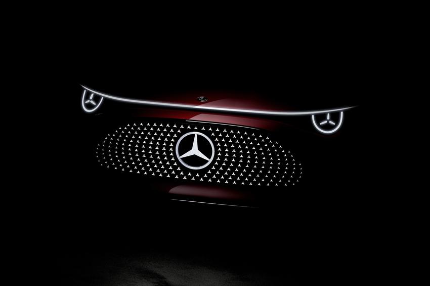 賓士預告 Concept CLA Class 擁有前衛造型，將在 IAA 慕尼黑車展全球首發。