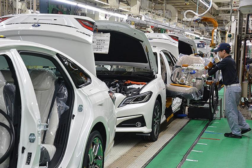 Toyota 集團於日本 14 加工廠停工 1 天，損失金額超過 110 億元台幣。
