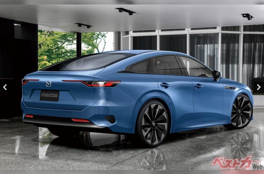 新世代 Mazda 6 預期將提供 BEV 純電與 PHEV 插電式油電動力。圖為預想圖。