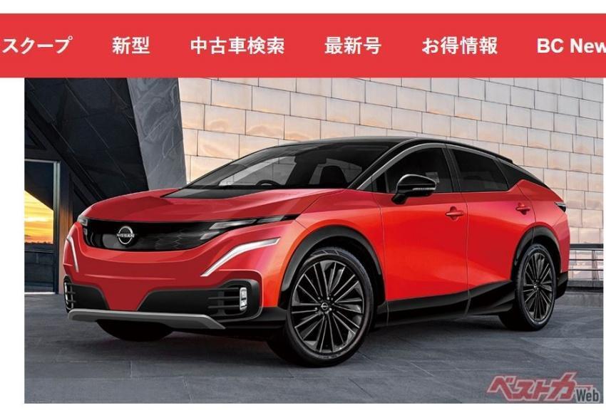 日媒指出 Skyline 下一代車型將出現純電跨界。圖為預想圖。
