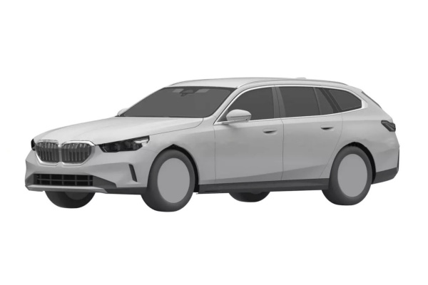 BMW 新一代 5 系列最實用車型即將登場！專利圖曝光車尾燈組更銳利