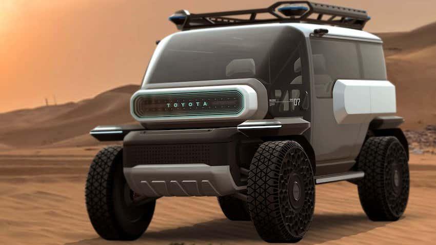 Toyota Baby Lunar Cruiser (BLC) concept 越野概念車