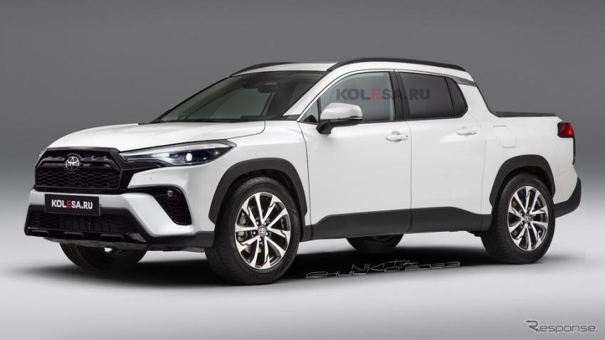 日媒稱 Toyota 將推小型皮卡，並有望復活 Stout 名稱。圖為預想圖。