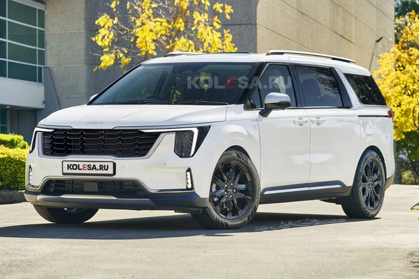 Kia 七人座廂旅 Carnival 小改款提前曝光！跟進 EV9 前衛風格展新意