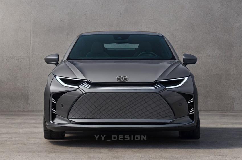 Toyota 全新 Camry 將於 11 月 14 日全球首發。海外設計師釋出逼真預想圖。