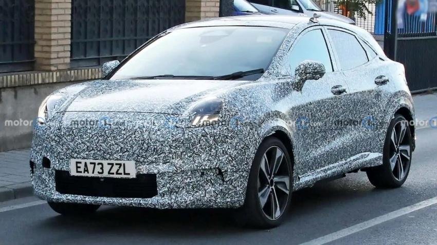 Ford Puma 純電車型測試車現身，預計明年就會登場。
