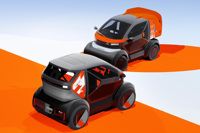 繼 Duo 微型電動車之後，Mobilize 追加發表其商用版本 Bento。 
