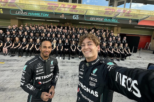 賓士 F1 帥哥車手拍專屬台灣 IG 限動！盼網友推薦台灣美食名單