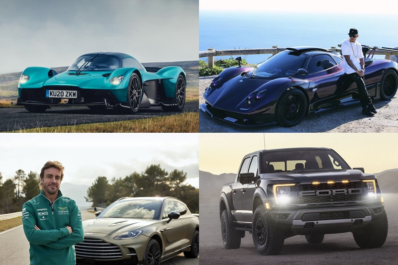 世界最快F1賽車手 愛車收藏大公開