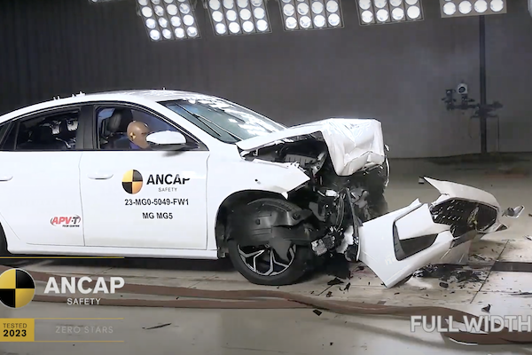 中國車撞擊測試慘拿 0 顆星評價！遭批：誤判消費者的安全期待