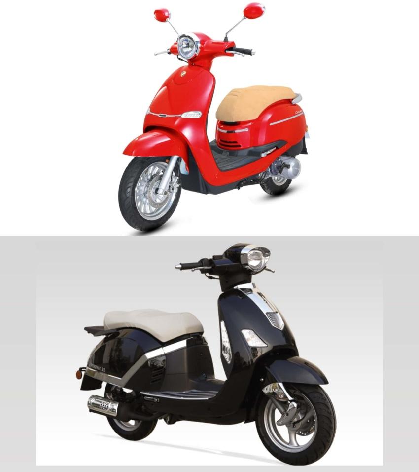 中國機車品牌 ZNEN 抄襲 Vespa 設計遭提告。