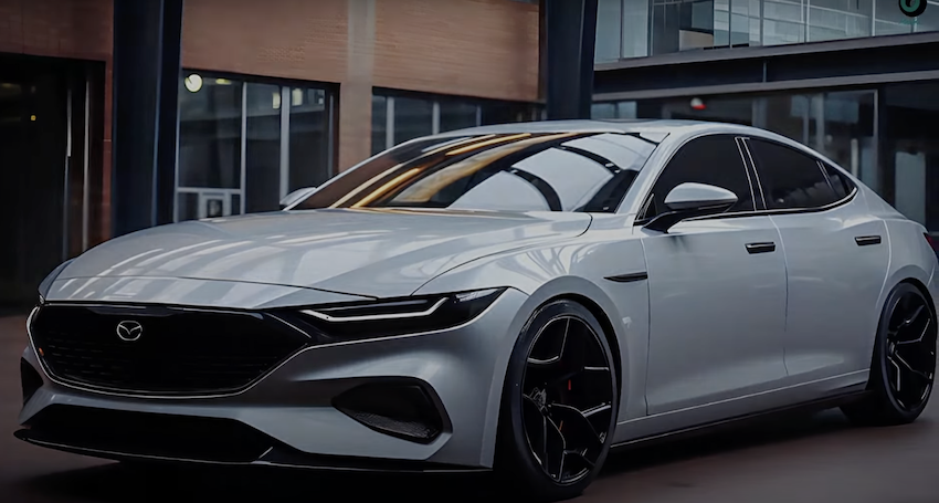 《PoloTo》的 Mazda 6 CGI
