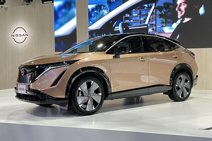 裕隆日產宣布 Ariya 展開預售，預計 2024 下半年正式發表。（記者陳弘智攝）