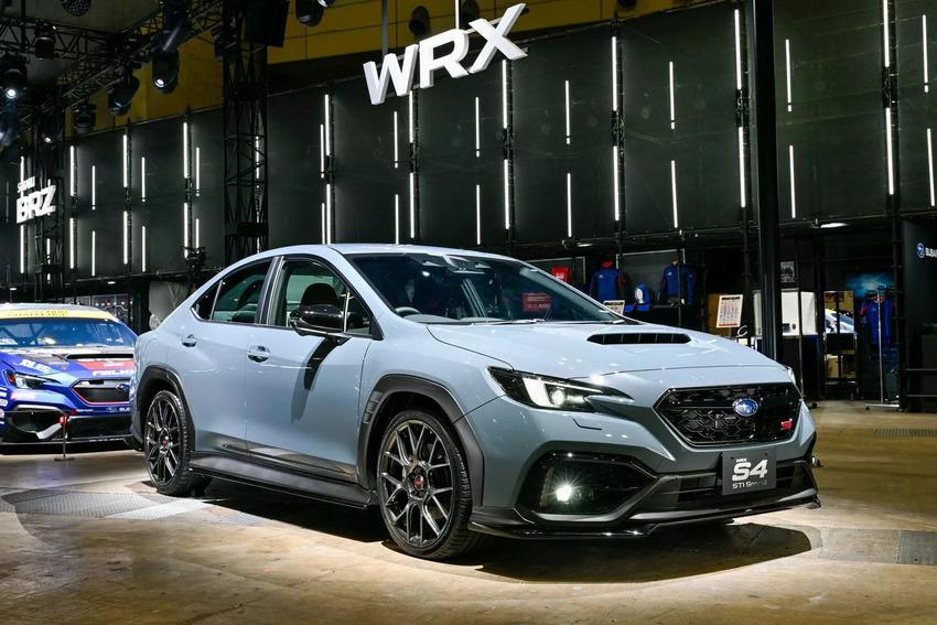 Subaru 在東京改裝車展發表 WRX S4 STI Sport＃，採限量 500 輛方式販售，並以抽籤決定購買資格。
