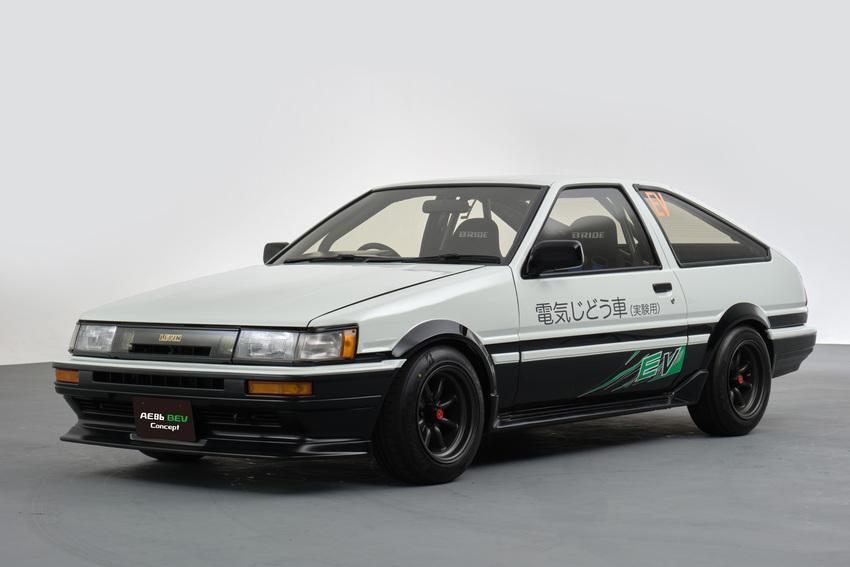 AE86 BEV 電動車整合 Toyota 集團的純電動力技術，目前已獲得上路許可。