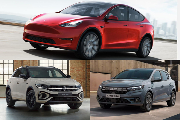 2023 歐洲新車銷售 Top 10 出爐！冠軍換人當 Model Y 崛起成最大黑馬